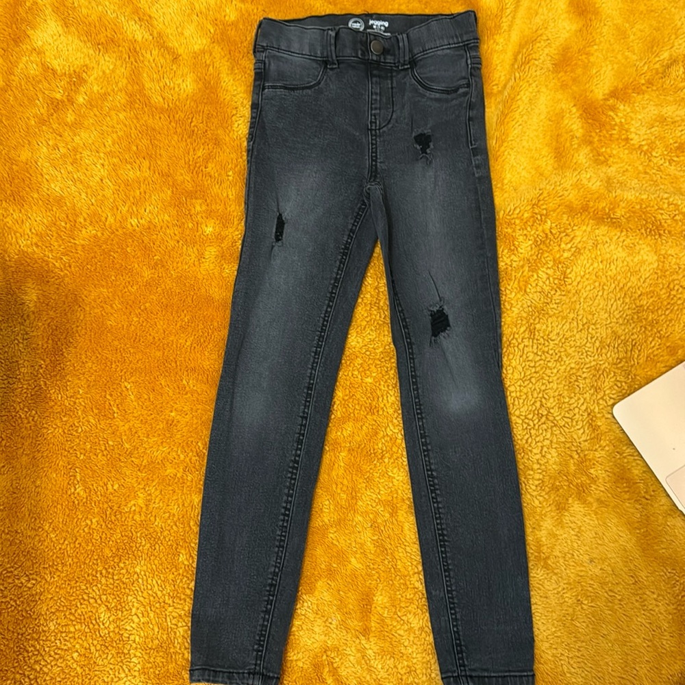 Girls black jeans
